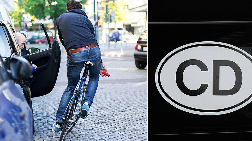 Der Fahrradfahrer konnte nicht mehr ausweichen, prallte gegen die Tür und verstarb an seinen Verletzungen. (Symbolbild)