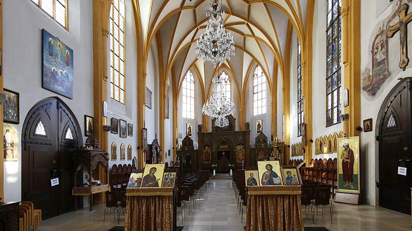 Seit 1829 ist die Salvatorkirche griechisch-orthodox.