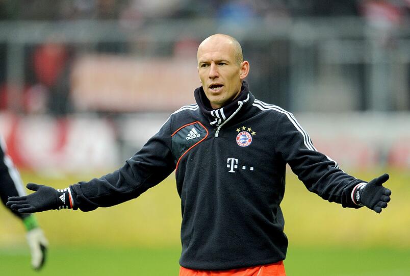 Trainiert wieder nach seiner Muskelverletzung: Arjen Robben.