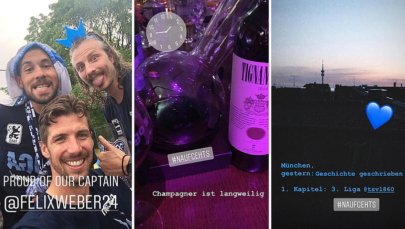 Jan Mauersberger ließ seine Fans über Instagram am Verlauf der Aufstiegsparty teilhaben. Jan Mauersberger ließ seine Fans über Instagram am Verlauf der Aufstiegsparty teilhaben.