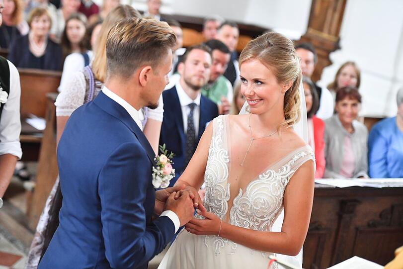 Gregor und Stephanie Teicher haben geheiratet.
