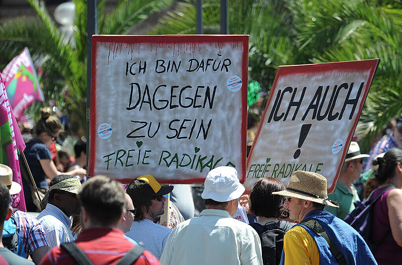 Großdemonstration in München gegen den G7-Gipfel: Die Bilder von der Protestkundgebung.