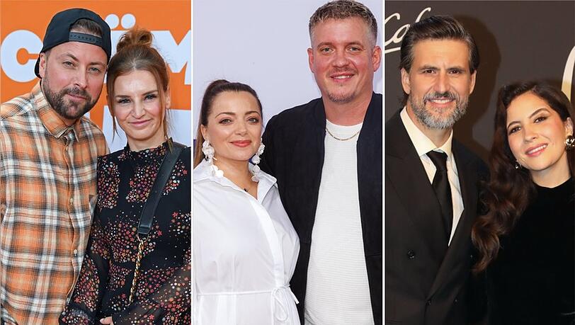 Felix von Jascheroff und Ehefrau Sophie, Anne Menden und ihr Verlobter Gustav Masurek und Tom Beck mit Ehefrau Chryssanthi Kavazi (v.l.). Felix von Jascheroff und Ehefrau Sophie, Anne Menden und ihr Verlobter Gustav Masurek und Tom Beck mit Ehefrau Chryssanthi Kavazi (v.l.).