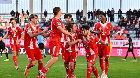 Werden zum Start noch nicht an der U21-Liga teilnehmen: Die Jungspunde des FC Bayern.
