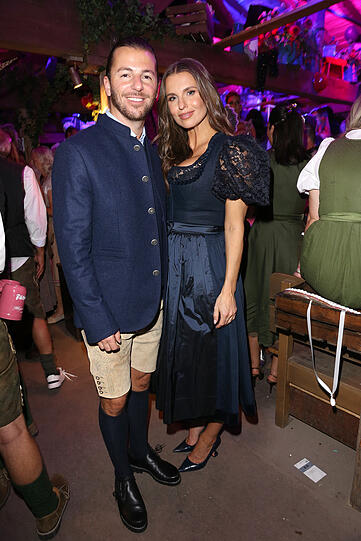 Riccardo Basile und Laura Wontorra