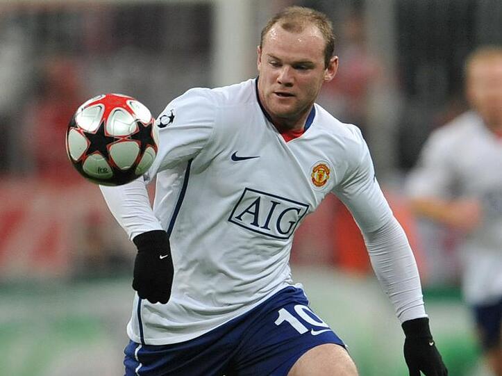 Wayne Rooney wird gegen Bayern am Ball sein.