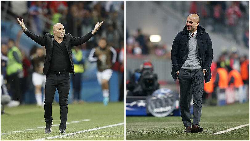 Nach dem frühen WM-Aus ist Jorge Sampaoli bei den Argentiniern unbeliebt. Ein Nachfolger soll her: am liebsten Ex-Bayern-Trainer Pep Guardiola.