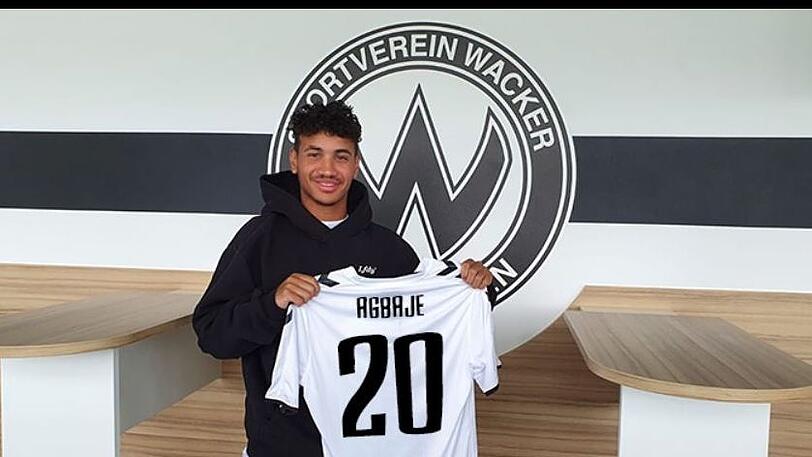 Neuzugang von Wacker Burghausen: Noah Shawn Agbaje
