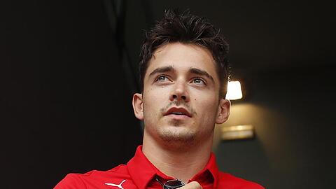 Nach zwei Siegen in Folge schaffte es Charles Leclerc auf dem simulierten Kurs von Interlagos nur auf Platz drei.