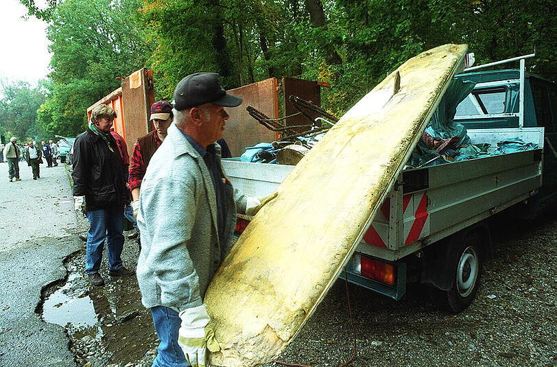 Aufräumen in den Isarauen. (Archivbild)