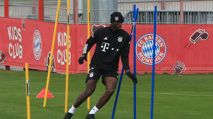 Wieder im Mannschaftstraining: Tanguy Nianzou.
