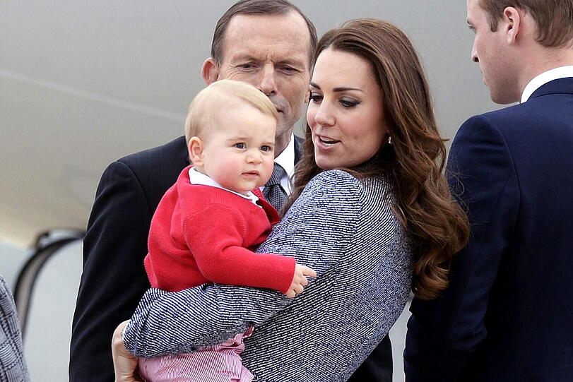Prinz George auf der royalen Australien-Reise