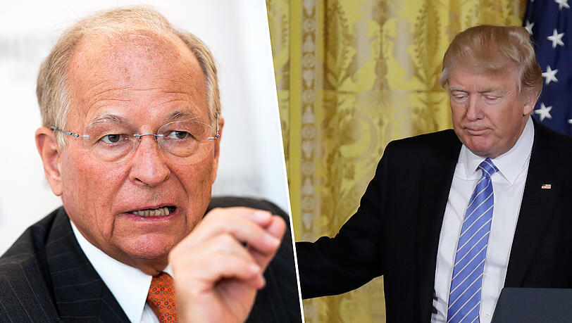Wolfgang Ischinger findet, dass Donald Trump sich mit seinem exzessiven Twitter-Gebrauch keinen Gefallen tut. Wolfgang Ischinger findet, dass Donald Trump sich mit seinem exzessiven Twitter-Gebrauch keinen Gefallen tut.