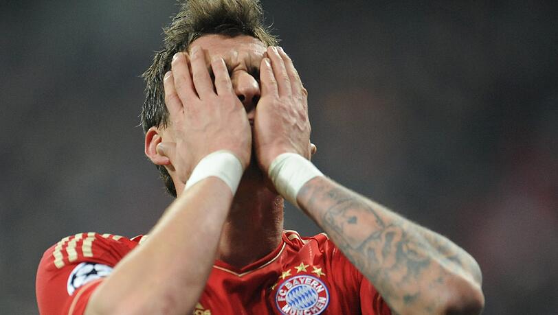 Einer der besten Bayern gegen Juventus, in Frankfurt nicht dabei: Stürmer Mario Mandzukic. Einer der besten Bayern gegen Juventus, in Frankfurt nicht dabei: Stürmer Mario Mandzukic.