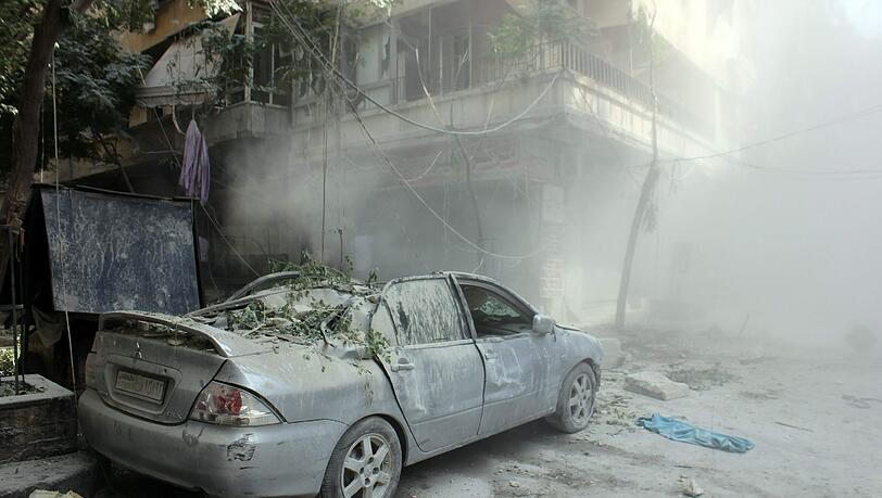 Aleppo erlebte in den vergangenen Tagen die heftigsten Angriffe seit Beginn des Bürgerkriegs 2011. Foto: Stringer Aleppo erlebte in den vergangenen Tagen die heftigsten Angriffe seit Beginn des Bürgerkriegs 2011. Foto: Stringer
