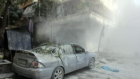 Aleppo erlebte in den vergangenen Tagen die heftigsten Angriffe seit Beginn des Bürgerkriegs 2011. Foto: Stringer