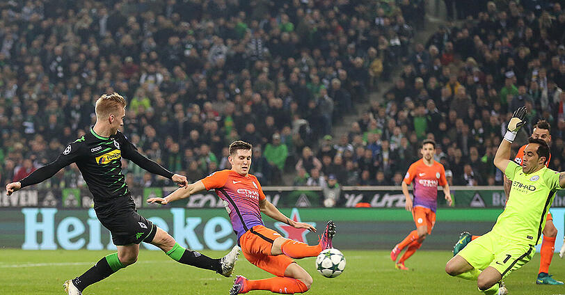Borussia Mönchengladbach verpasst den Einzug ins Achtelfinale der Champions League.