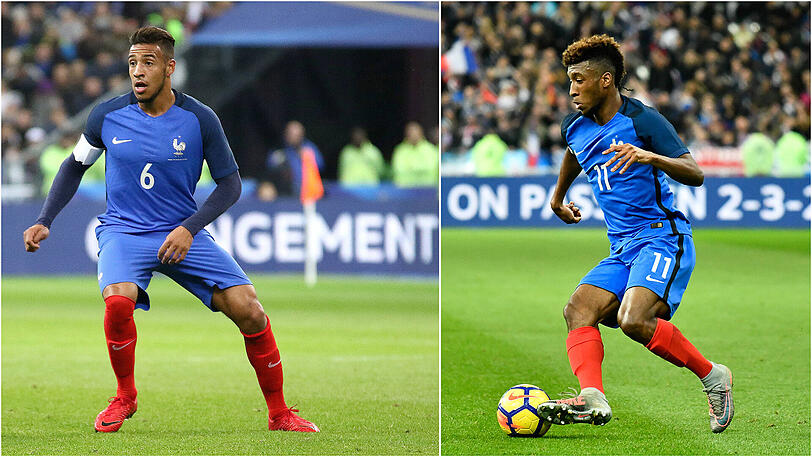 Das Standing und der Stellenwert im Verein und in der Nationalmannschaft sind gänzlich unterschiedlich bei Corentin Tolisso und Kingsley Coman.