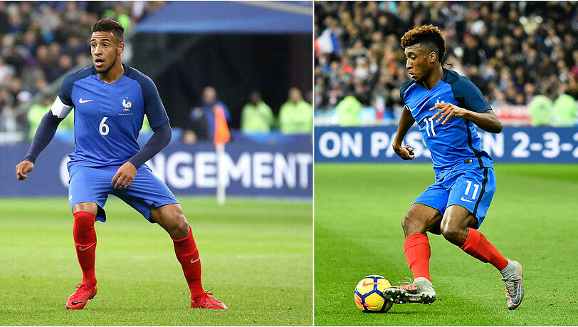 Das Standing und der Stellenwert im Verein und in der Nationalmannschaft sind gänzlich unterschiedlich bei Corentin Tolisso und Kingsley Coman. Das Standing und der Stellenwert im Verein und in der Nationalmannschaft sind gänzlich unterschiedlich bei Corentin Tolisso und Kingsley Coman.