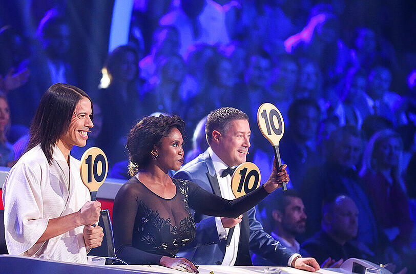 Die "Let's Dance"-Jury: Jorge Gonzalez, Motsi Mabuse und Joachim Llambi (v.l.).