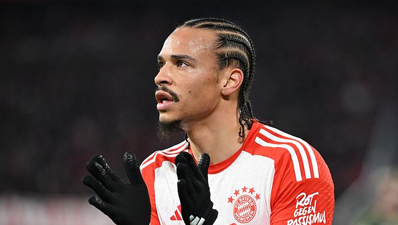 Leroy Sane von München reagiert.