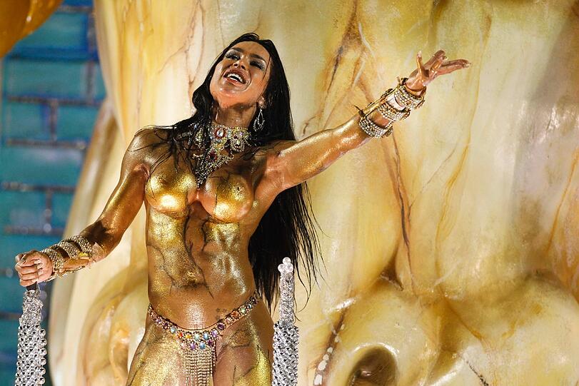 Samba in Rio 2012: Die Bilder vom Zuckerhut. Mit Fergie und Jennifer Lopez