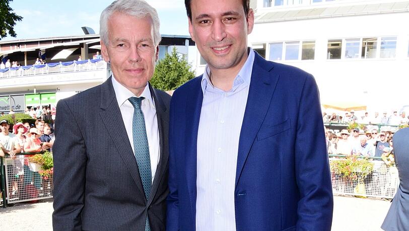 Horst Gregor Lappe (l.) und Georg Eisenreich. Horst Gregor Lappe (l.) und Georg Eisenreich.