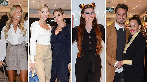 Diese prominenten Schmink-Fans feierten das Opening des neuen Douglas-Stores in Berlin...