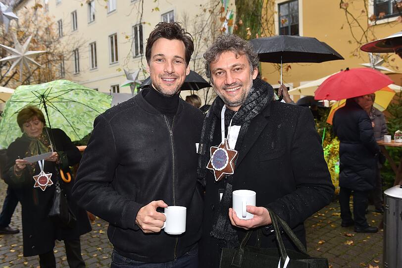 Schauspieler Florian David Fitz und Star-Tenor Jonas Kaufmann