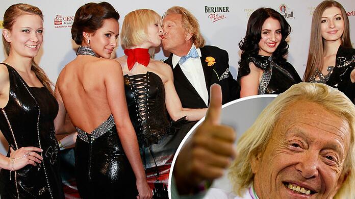 Rolf Eden: Deutschlands letzter Playboy wird 85 - Bilder aus seinem Leben...