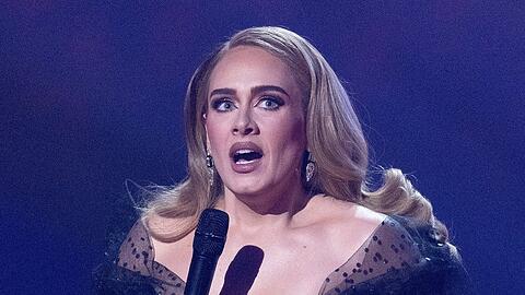 Adele bei einem ihrer Auftritte.