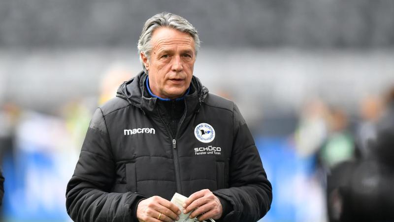 Ist Medienberichten zufolge nicht mehr Trainer von Arminia Bielefeld: Uwe Neuhaus.