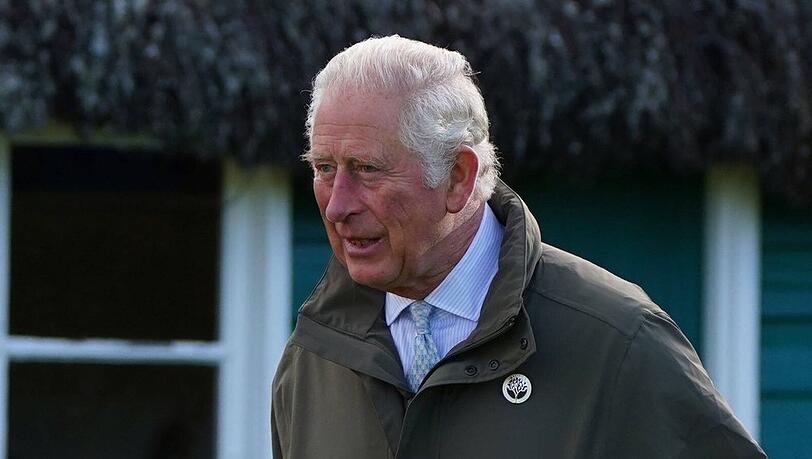 Während eines Besuchs in Aberdeenshire hat Prinz Charles, hier vor wenigen Wochen ebenfalls in Schottland, eine Frage zu seinem Bruder ignoriert.