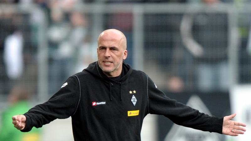 Borussen-Trainer Michael Frontzeck Borussen-Trainer Michael Frontzeck