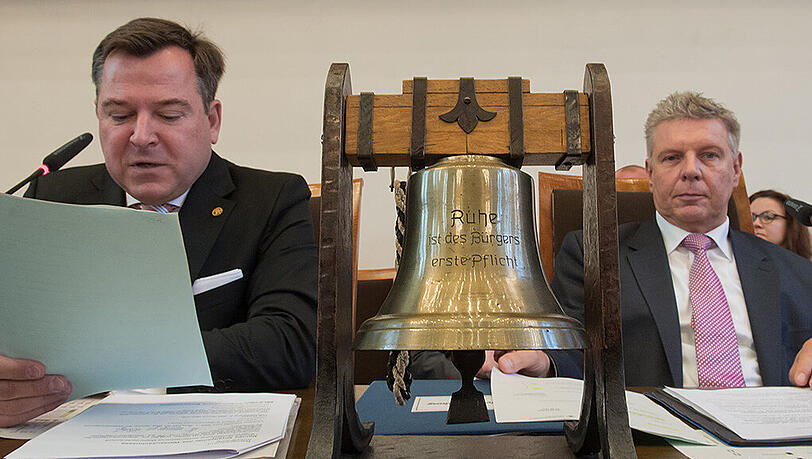 Josef Schmid und Dieter Reiter haben sich versöhnt. Josef Schmid und Dieter Reiter haben sich versöhnt.