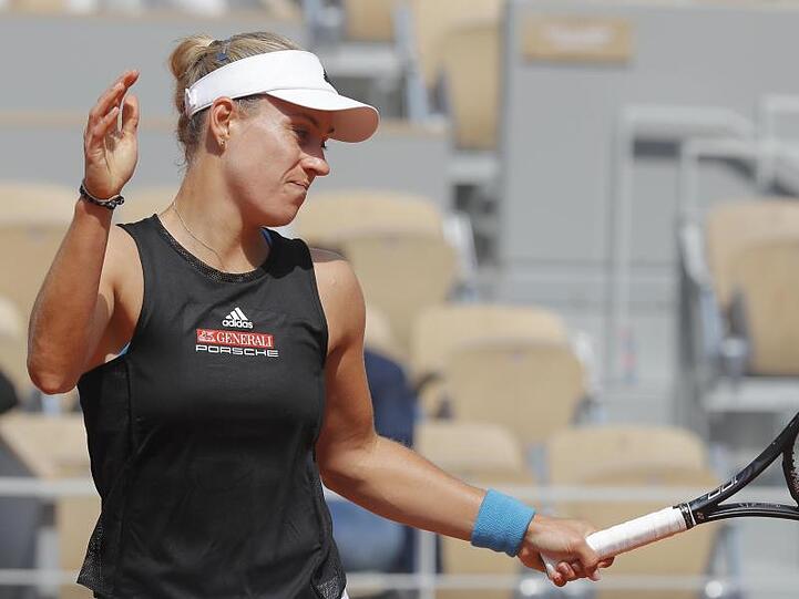 Für Angelique Kerber sind die French Open bereits beendet.