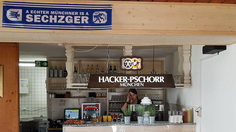 Blick ins neue Löwen-Stüberl.