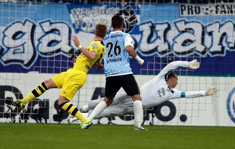 Super Chance durch Dominik Stahl.
