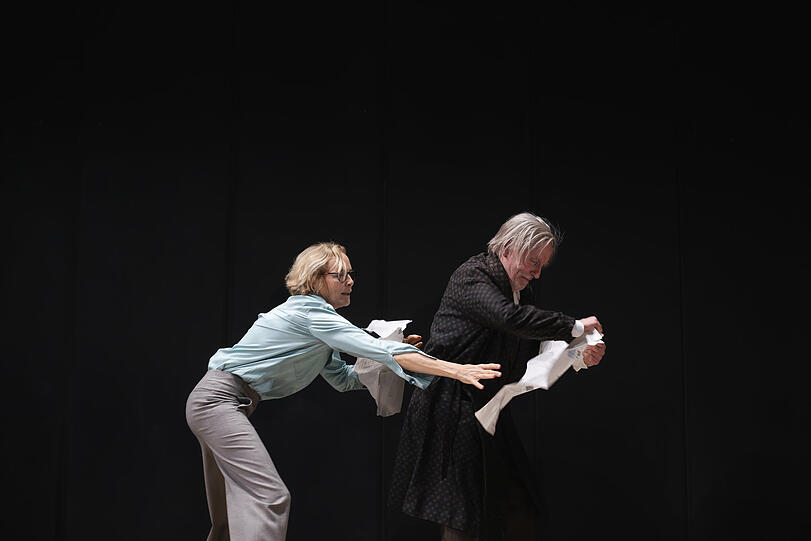 Juliane Köhler und Manfred Zapatka.