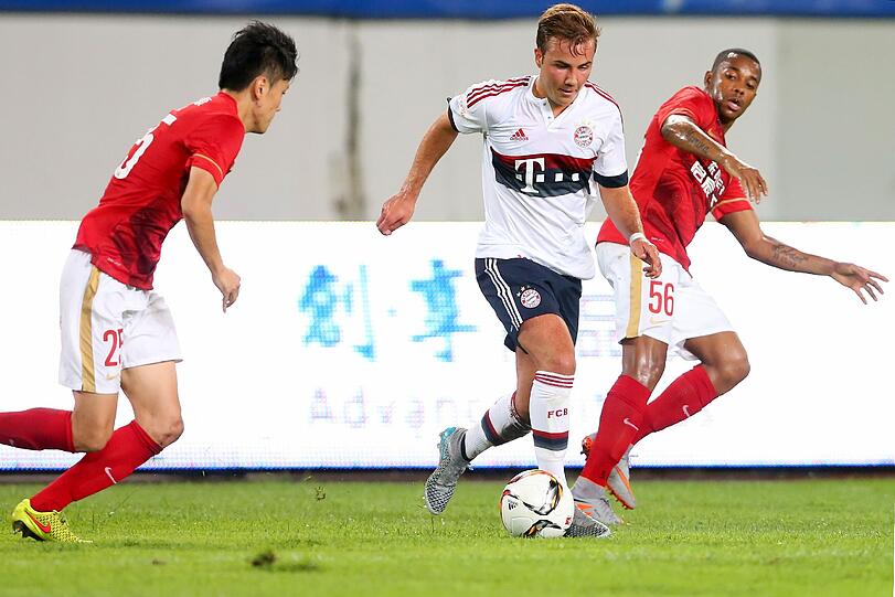 Bilder vom Spiel FC Bayern gegen Evergrande Guanghzou