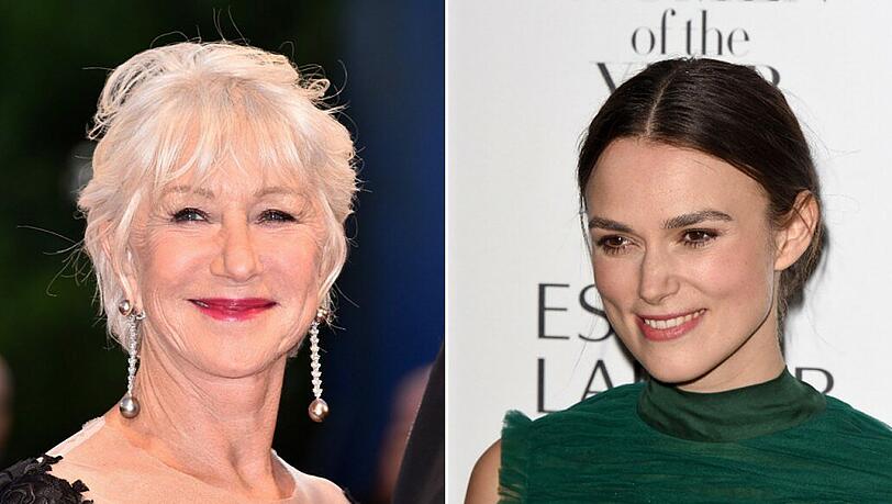 Das Ensemble von "Berlin, I Love You" ist nun zwei prominente Namen reicher: Helen Mirren (links) und Keira Knightley.