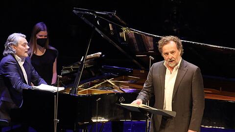 Christian Gerhaher und Gerold Huber bei einem früheren Liederabend im Nationaltheater.