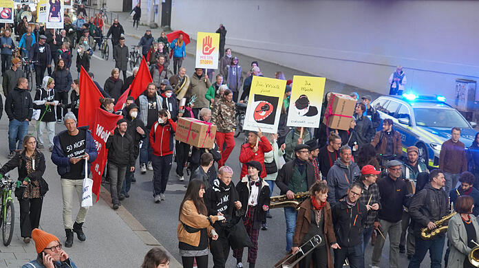 Demos wie diese gegen ständig steigende Mieten in Giesing gibt es viele in diesem Jahr.