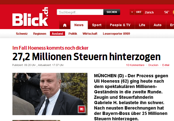 blick.ch aus der Schweiz.