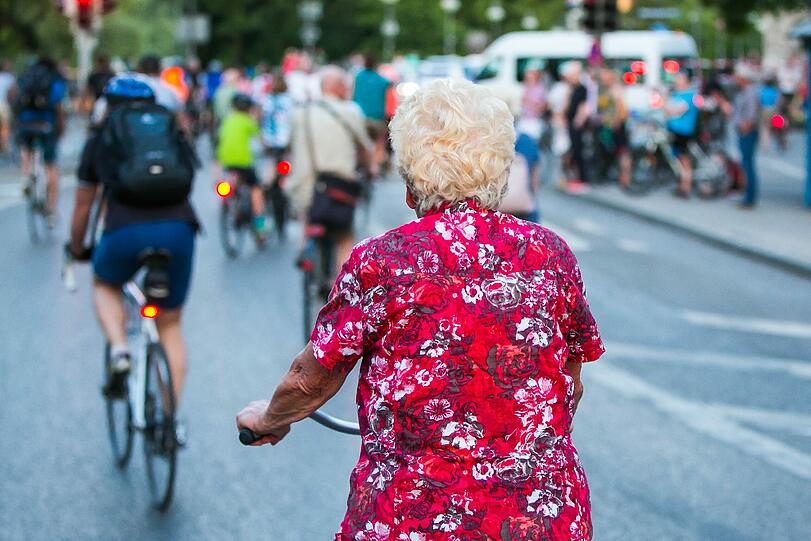 Über 16.000 Münchner waren bei der siebten Radlnacht dabei. Die Bilder.