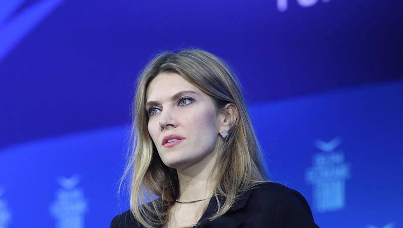 Eva Kaili ist die Schlüsselfigur im Korruptionsskandal des EU-Parlaments. Barley sagt, sie ziehe die Anständigen "in den Dreck" Eva Kaili ist die Schlüsselfigur im Korruptionsskandal des EU-Parlaments. Barley sagt, sie ziehe die Anständigen "in den Dreck"