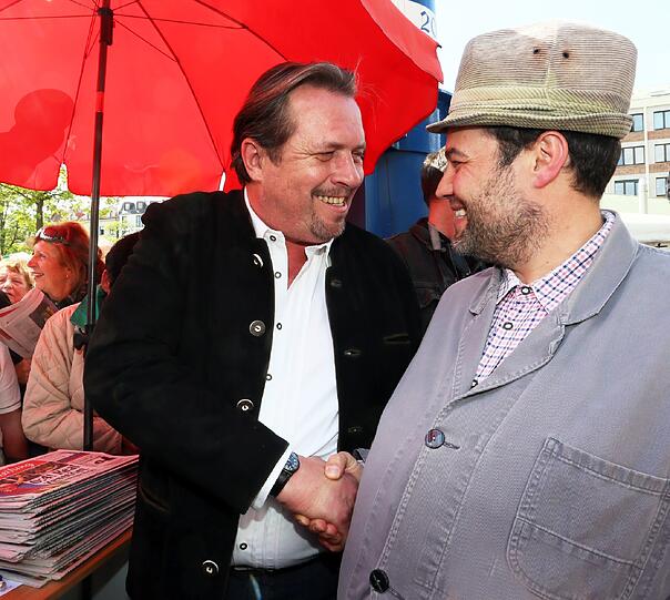 Andreas Giebel und Josef Nullinger.