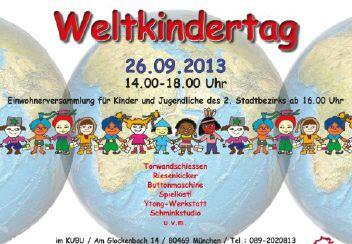 Am Donnerstag ist Weltkindertag.