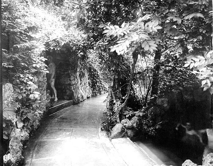 So idyllisch: Das Ungererbad um 1890