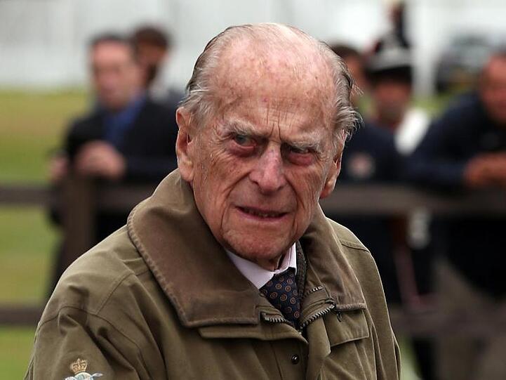 Der britische Prinz Philip wird 98 Jahre alt.
